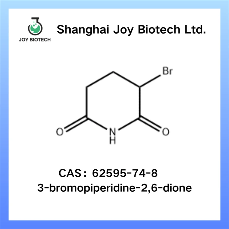 3-bromopipéridine-2,6-dione CAS NO 62595-74-8