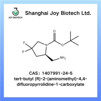 Tert-butyl (R)-2-(aminométhyl)-4,4-difluoropyrrolidine-1-carboxylate CAS NO 1407991-24-5